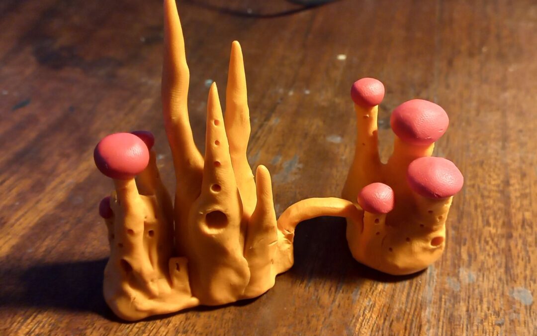 Clay Castle: A Plasticine and Poetry Workshop with Poet Sarah Emtage